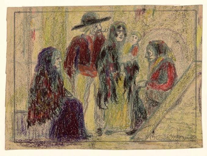 La diseuse de bonne aventure, Alexis Merodack-Jeaneau, 1904