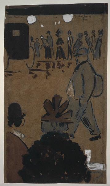 Place Blanche, Alexis Merodack-Jeaneau, 1897