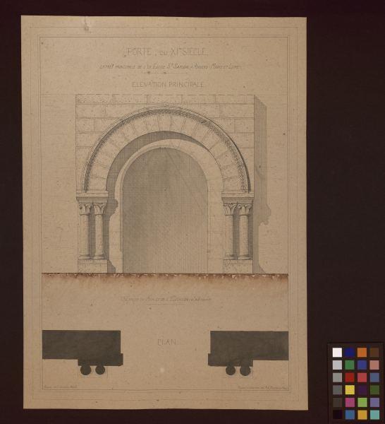 Porte du XIe siècle, Alfred Martin, 1866 /07 /05