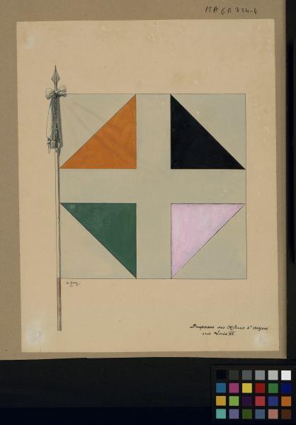 Drapeau des milices d'Anjou_0