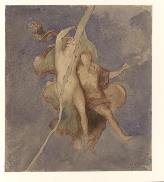 Pompei, étude d'après une fresque_0