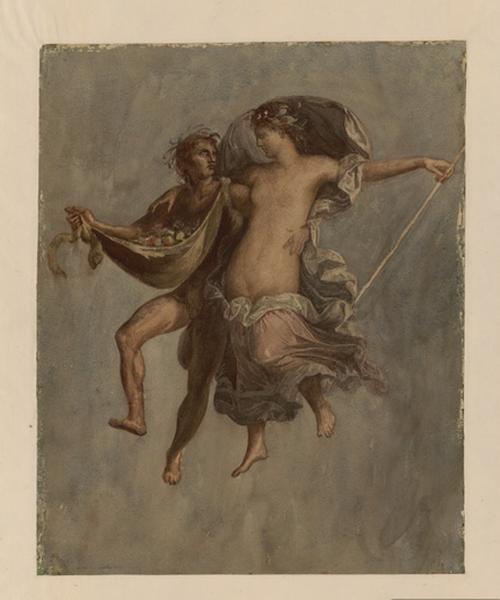 Pompéi, étude d'après une fresque_0