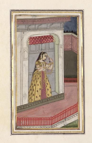 Femme à la lampe_0