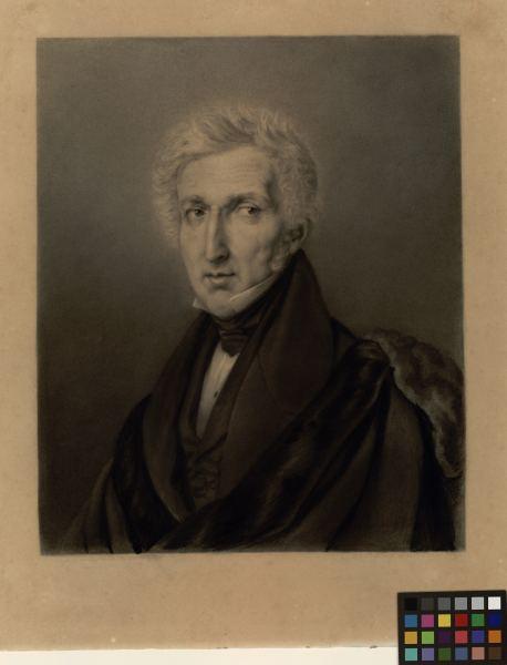 Portrait de Monsieur Lesourd Delisle, Augustine Girault, 1839