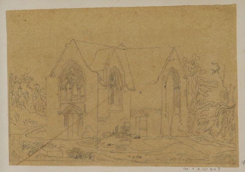 Paysage, Thomas François Drake, 19e siècle