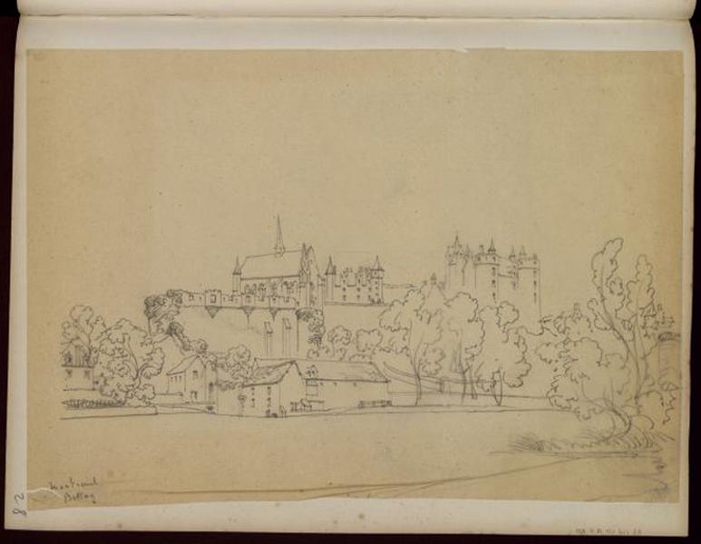 Montreuil-Bellay, Thomas François Drake, 19e siècle