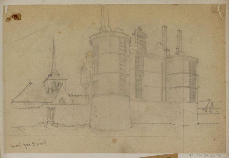 Château de Martigné Briand, Thomas François Drake, 19e siècle