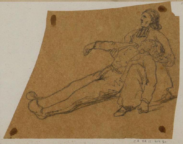 Deux personnages, Thomas François Drake, 19e siècle