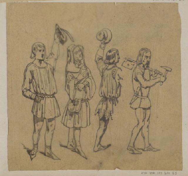 Homme, Thomas François Drake, 19e siècle