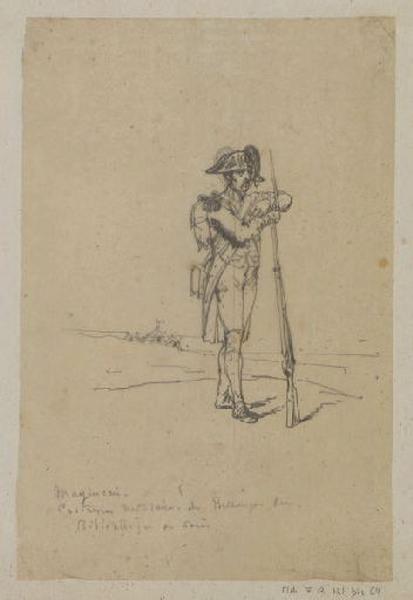 Soldat, Thomas François Drake, 19e siècle