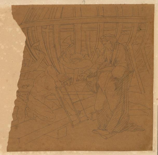 Construction de l'arche de Noé ; Personnage_0