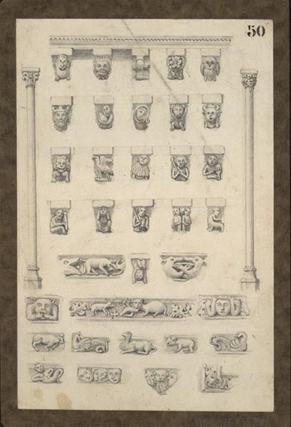 Décors, Félix Benoist, 1843