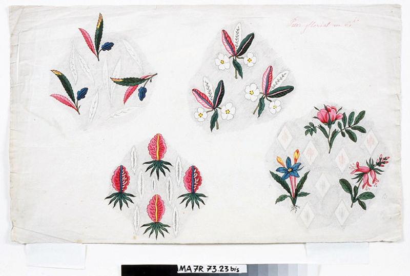 Modèle pour indienne, Peter, 1798