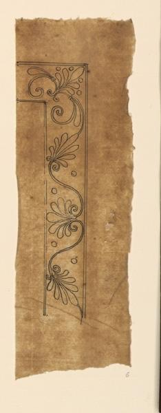Frise courante de palmettes_0