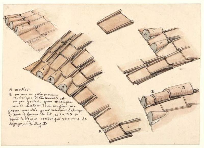 Etude pour la construction d'un toit en tuiles_0