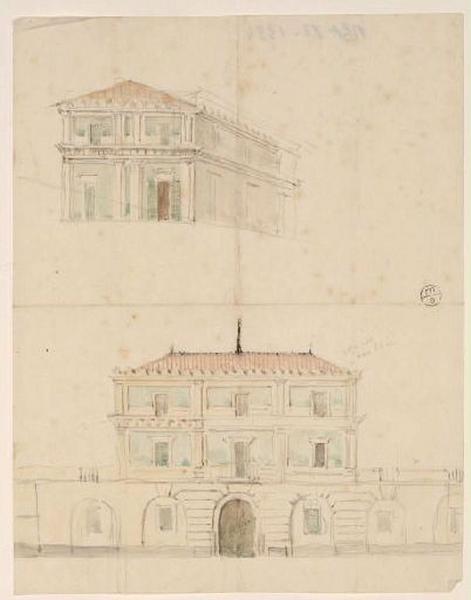 Villa à l'italienne, Guillaume Bodinier, 19e siècle