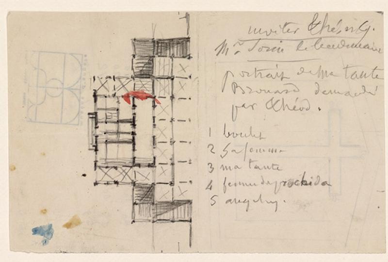 Plan, Guillaume Bodinier, 19e siècle