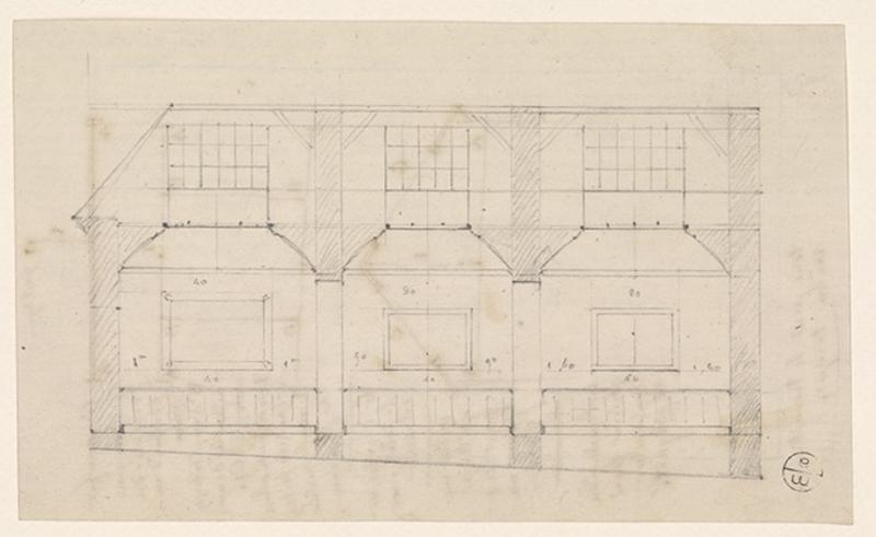 Elévation, Guillaume Bodinier, 19e siècle