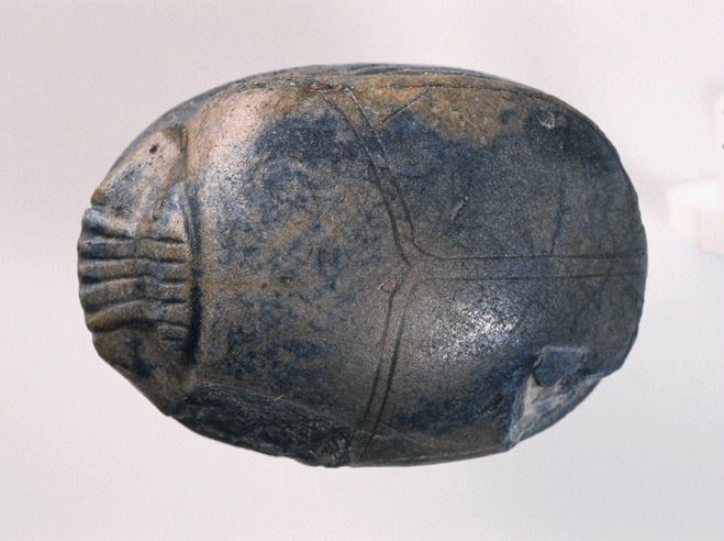 Scarabée de coeur (Au nom du scribe Pennefer.), Egypte, Nouvel Empire (1552-1069 av JC)
