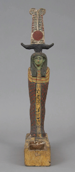 Statuette dite de "Ptah-Sokar-Osiris", XXVe dynastie (760-653 av JC),XXVIe dynastie (664-525 av JC)