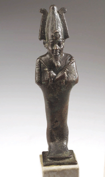 Statuette d'Osiris ; Prêtre égyptien_0