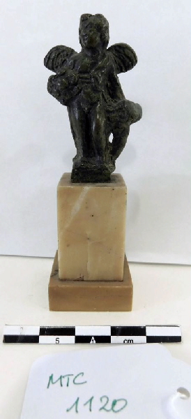 Figurine de génie de l'abondance ; Génie de l'abondance, Epoque hellénistique (323 av JC,30 av JC)