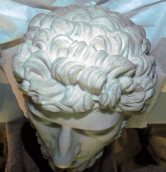 Portrait sculpté du Lucius Verus ; Tête de l'empereur Lucius Verus (élément)_4
