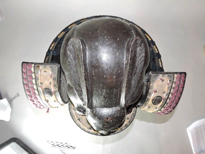 Casque d'armure en forme de lapin_6