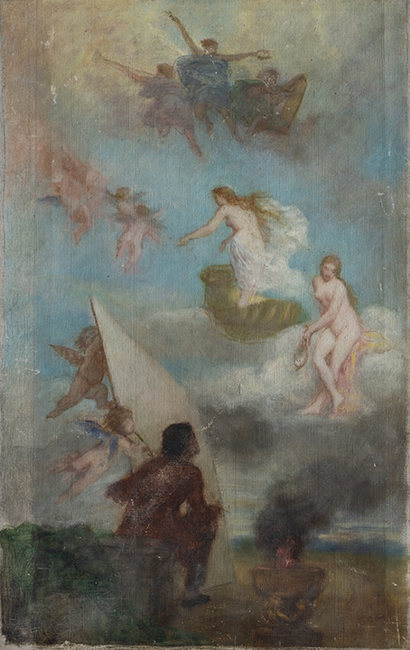 Allégorie de la peinture, Charles Landelle, 1840-1908