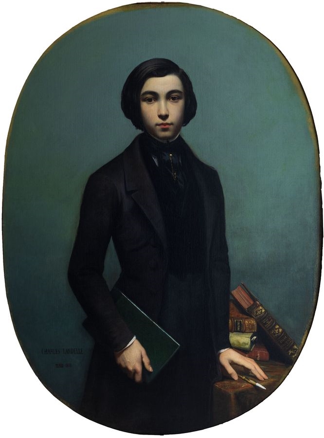 Autoportrait à 19 ans, Charles Landelle, 1840