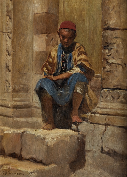 Bédouin de la mer Morte ; Palestine (Ancien titre), Charles Landelle, 03 /1876-04 /1876