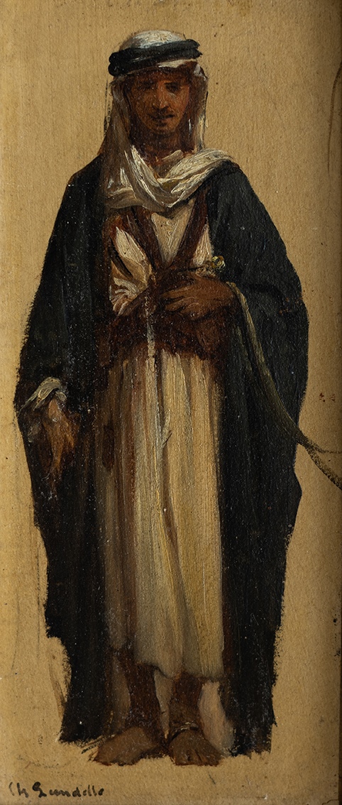 Chamelier à Ismaïlia ; Jérusalem (Ancien titre), Charles Landelle, 11 /1875-03 /1876