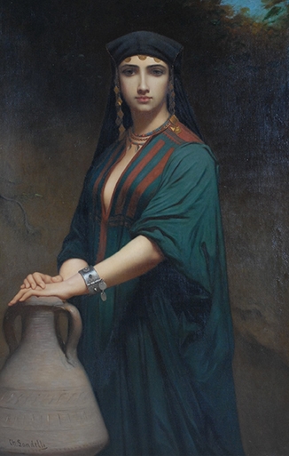 Femme fellah, Charles Landelle, 1866-1885