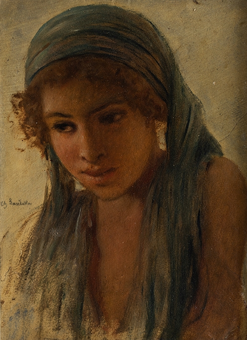 Jeune fille de Bethléem, Palestine, Charles Landelle, 03 /1876-04 /1876