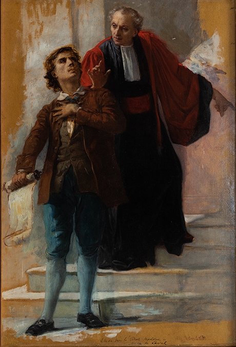 Le Droit moderne (Titre), Charles Landelle, 1879 - 1885 (Date de début - Date de fin)