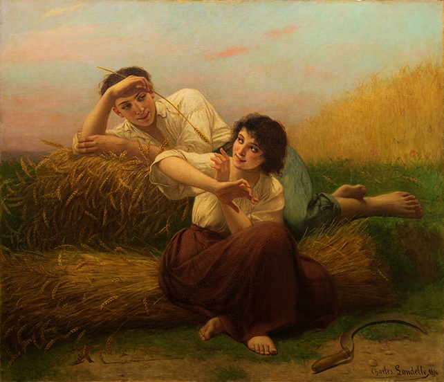 L'Eté, première escarmouche ; La Première escarmouche (Ancien titre) ; L'Eté (Ancien titre), Charles Landelle, 1896