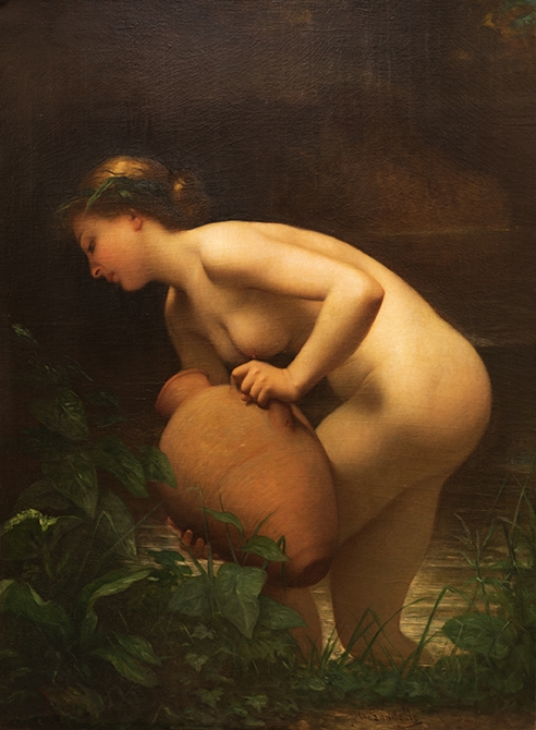 Naïade, Charles Landelle, 1882 (Avant)