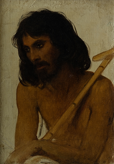 Un santon de Jéricho ; Palestine (Ancien titre), Charles Landelle, 03 /1876-04 /1876