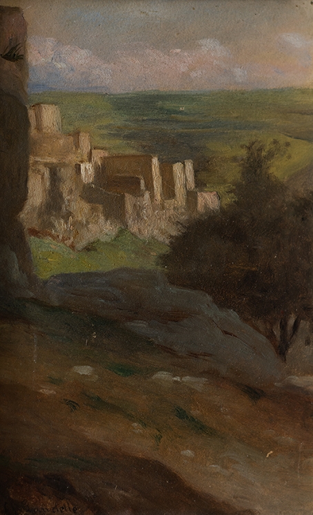 Village de Siloë ; Jérusalem (Ancien titre), Charles Landelle, 03 /1876-04 /1876