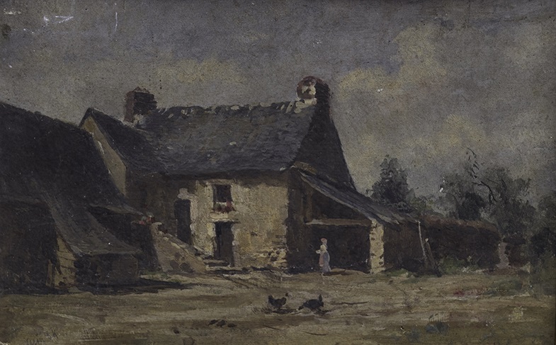 Cour de ferme (Titre), Jean-Baptiste Messager, 06 /1884