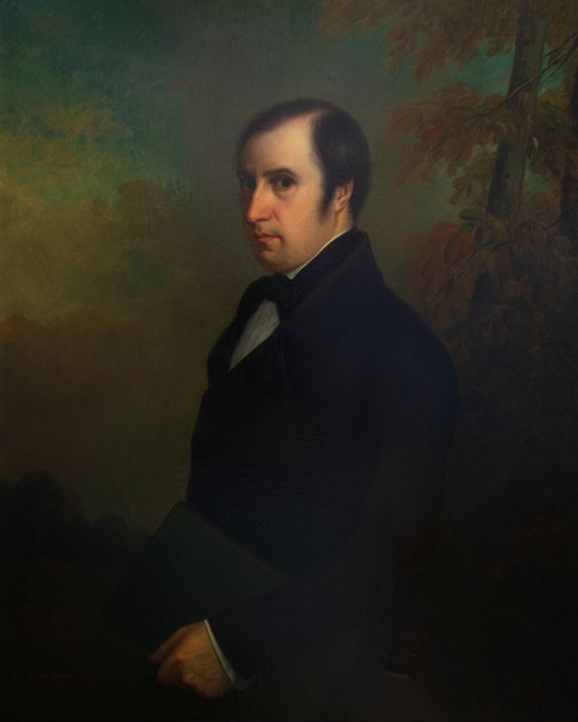 Portrait de Jean-Baptiste Messager par lui-même, Jean-Baptiste Messager, 1852