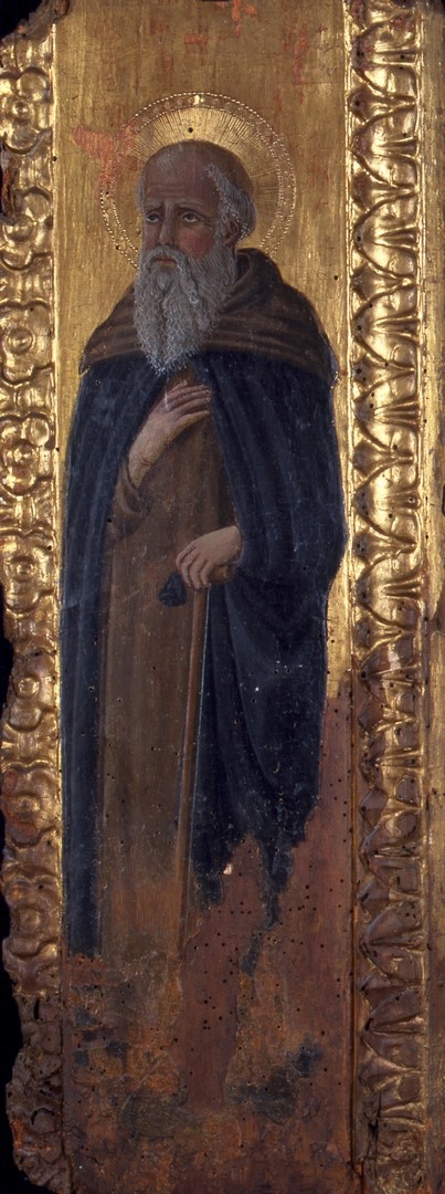 Saint Antoine abbé ; Saint Antoine, Bernardo Di Stefano Rosselli, 1480 Vers,1500 Vers