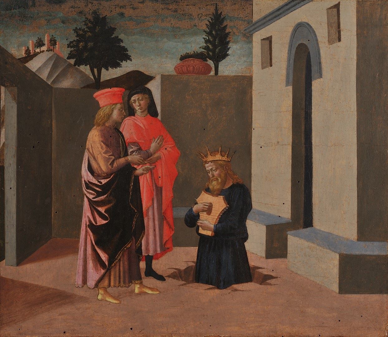 La Pénitence de David ; La repentance du roi David face au prophète Nathan ; Pénitence du roi David_0