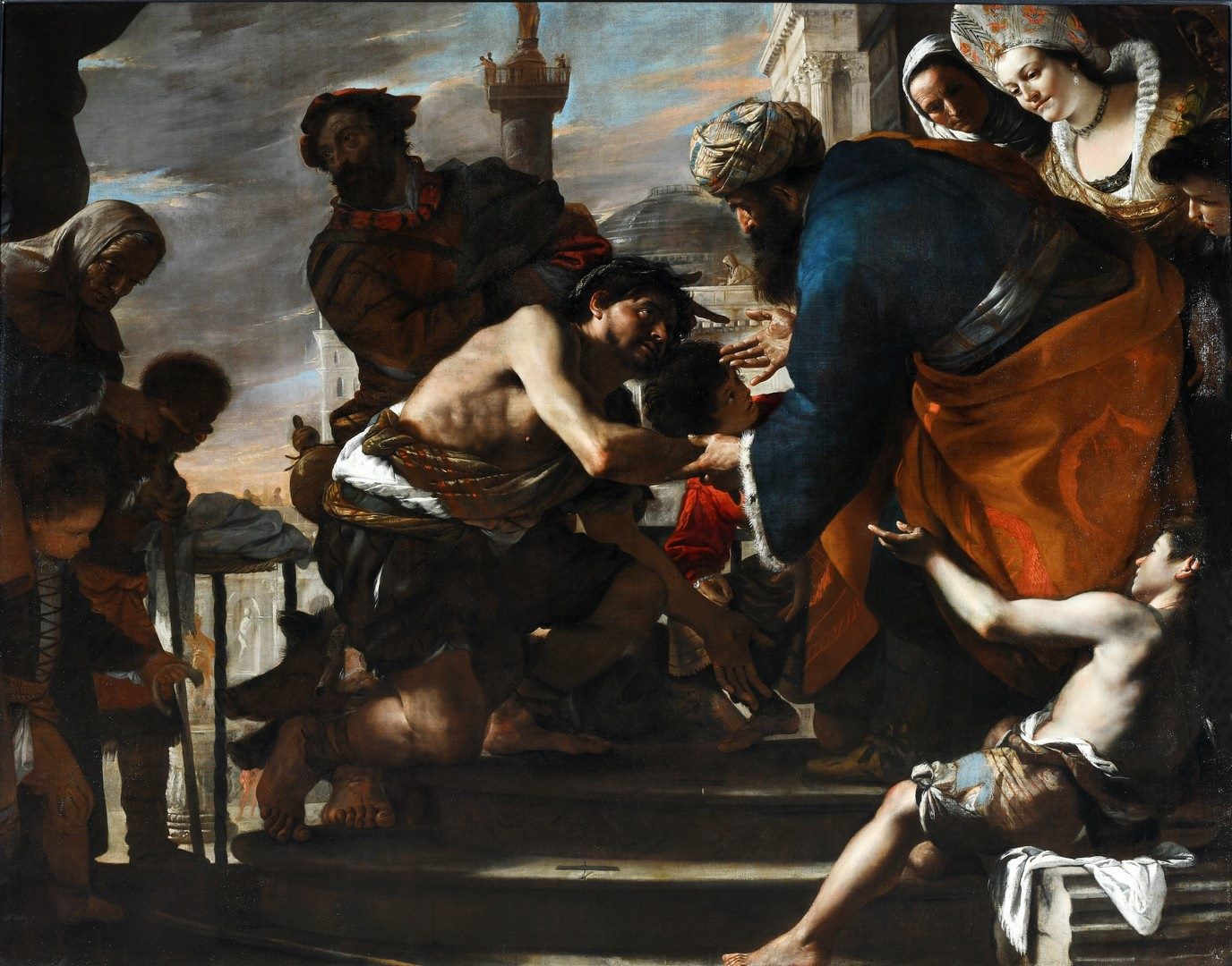 Le Retour du fils prodigue, Mattia Preti, 1646 Vers,1651 Vers