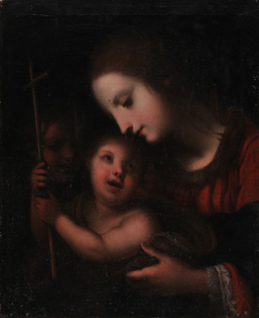 La Vierge, l’Enfant Jésus et le petit saint Jean Baptiste, Giovanni Bilivert