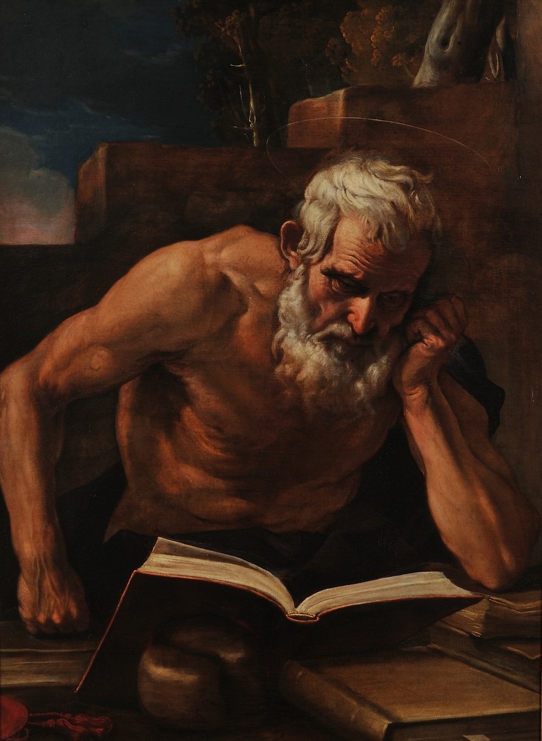 Saint Jérôme, Alessandro Tiarini, 1630 Vers,1645 Vers