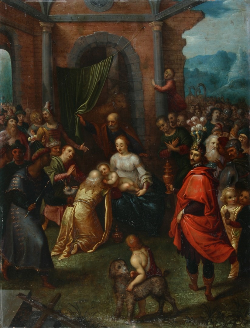 L'Adoration des Mages, Frans Francken, 1ère moitié 17e siècle