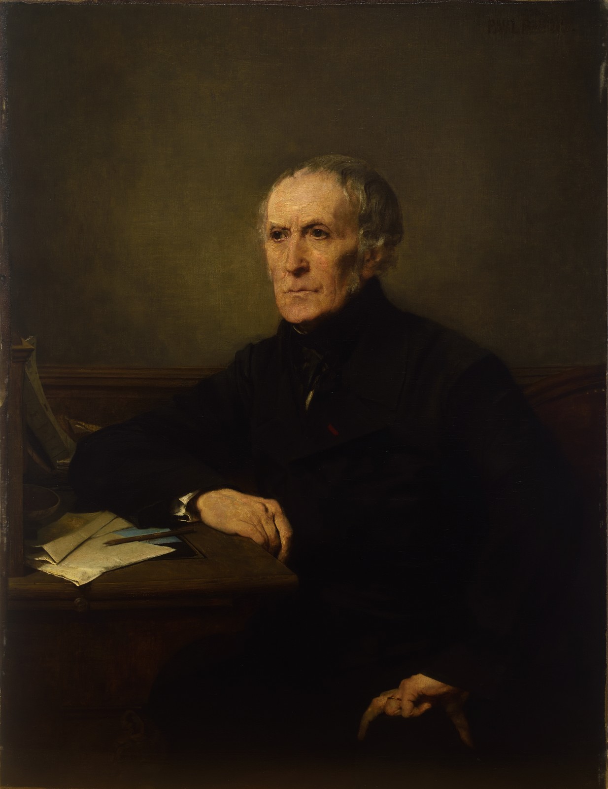 Portrait de François Guizot, Paul Baudry, 1860