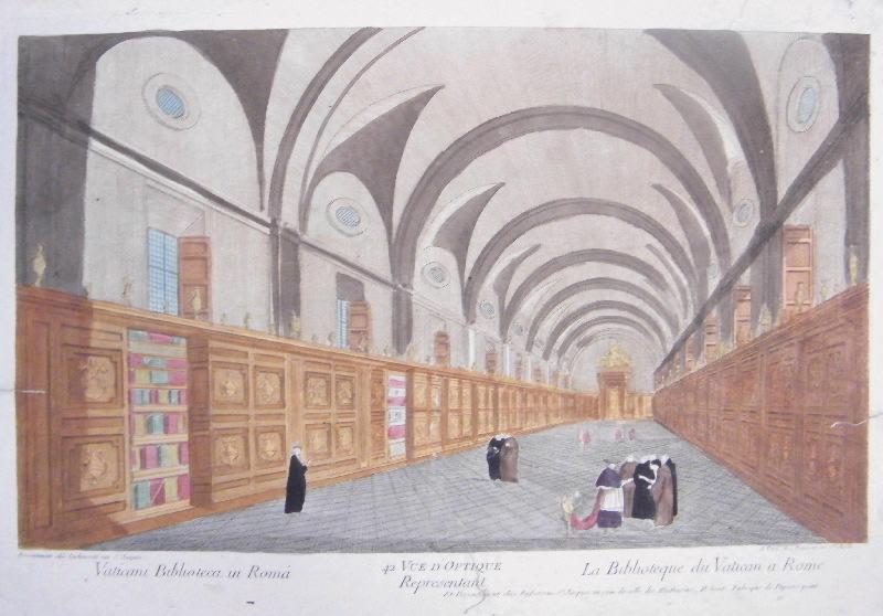 La bibliothèque du Vatican à Rome_0