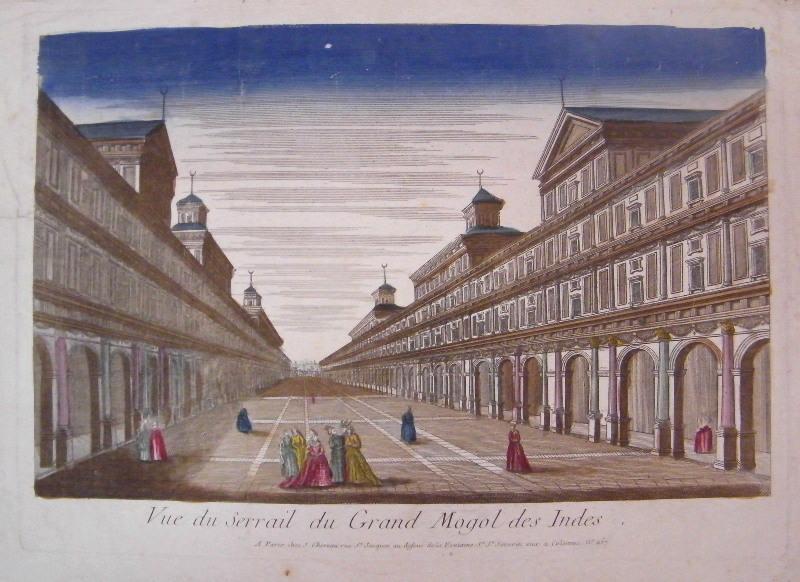 Vue du Serrail du Grand Mogol des Indes_0